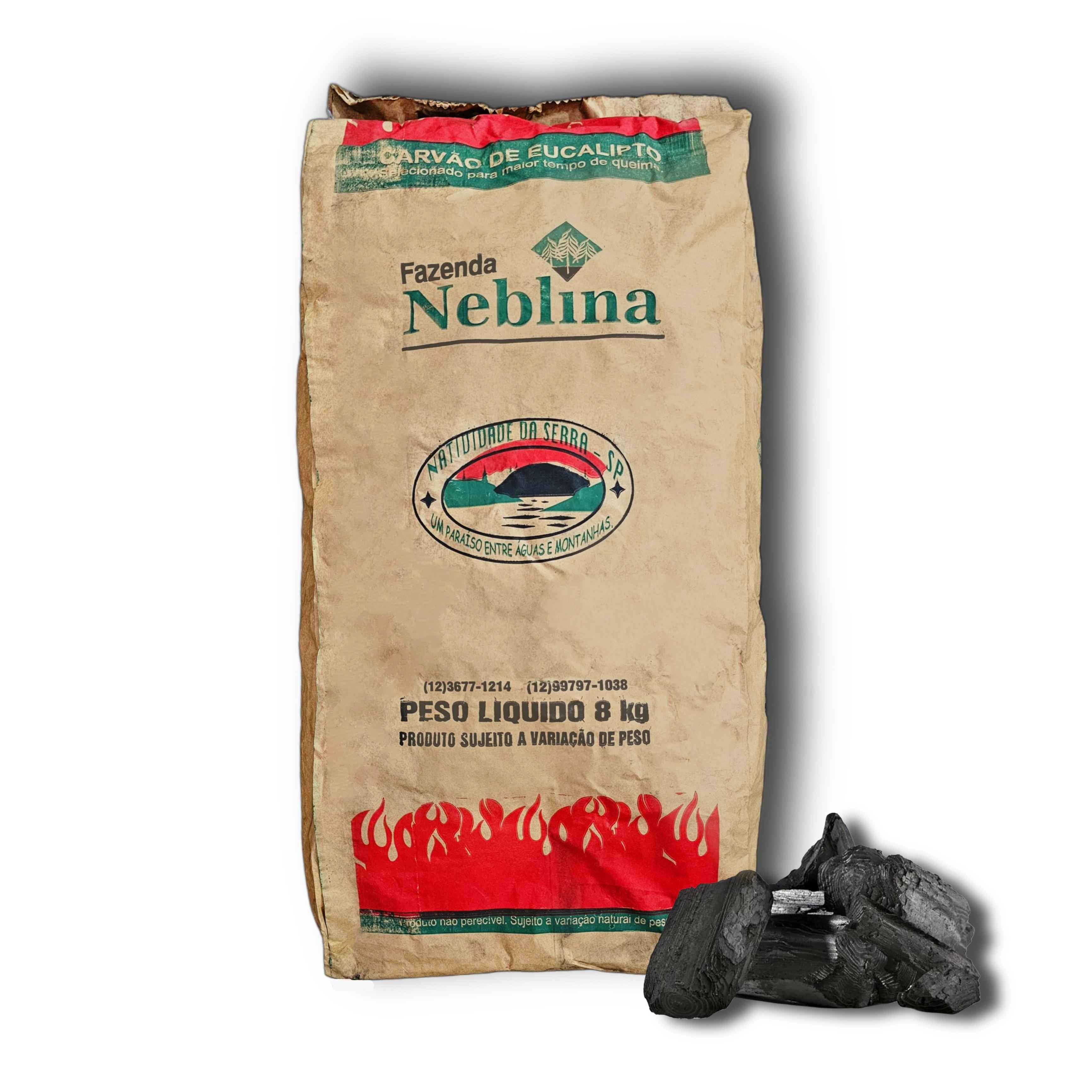 Brazilian Eucalyptus charcoal 8 kg Limited edition x2