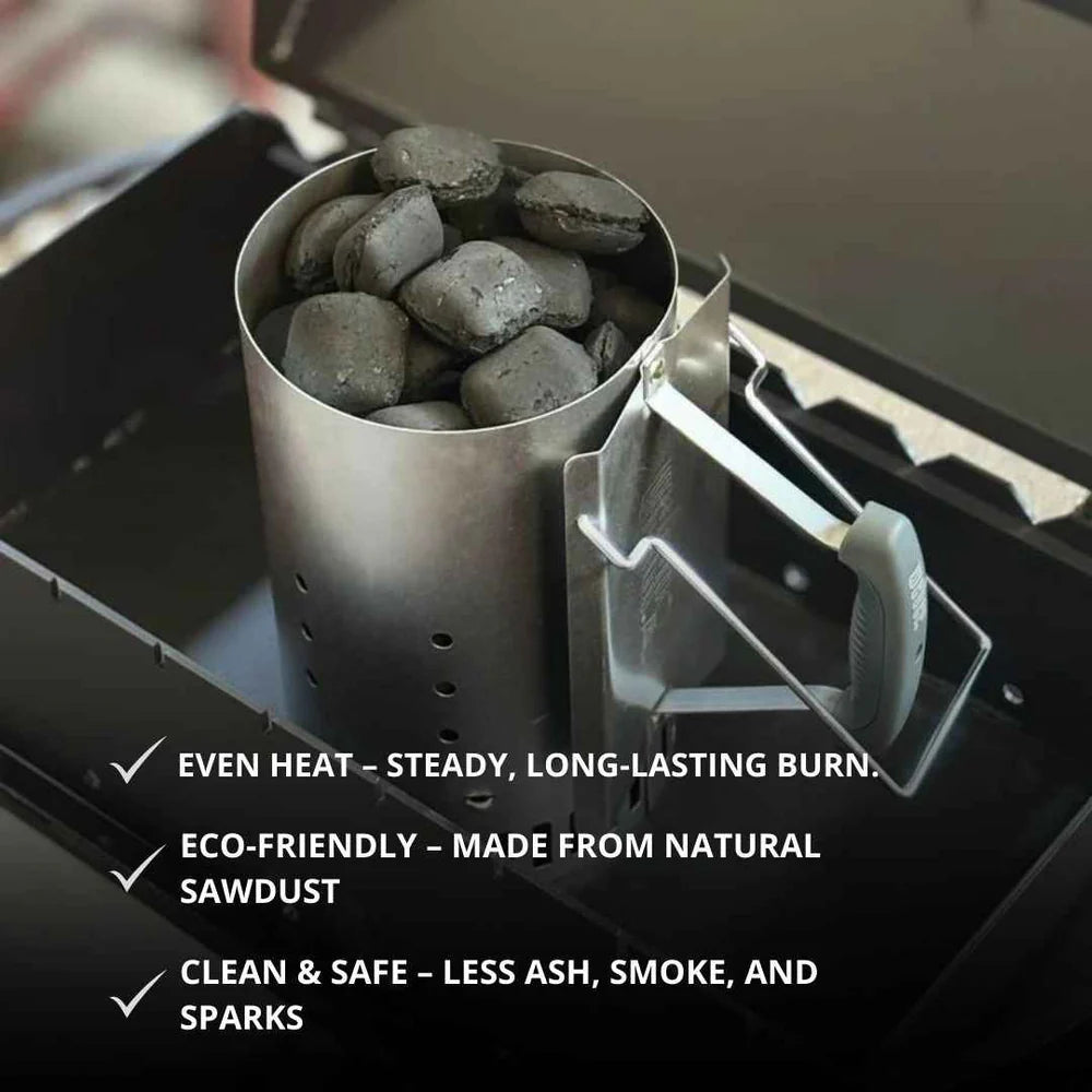 Grilly Charcoal Briquettes 3kg