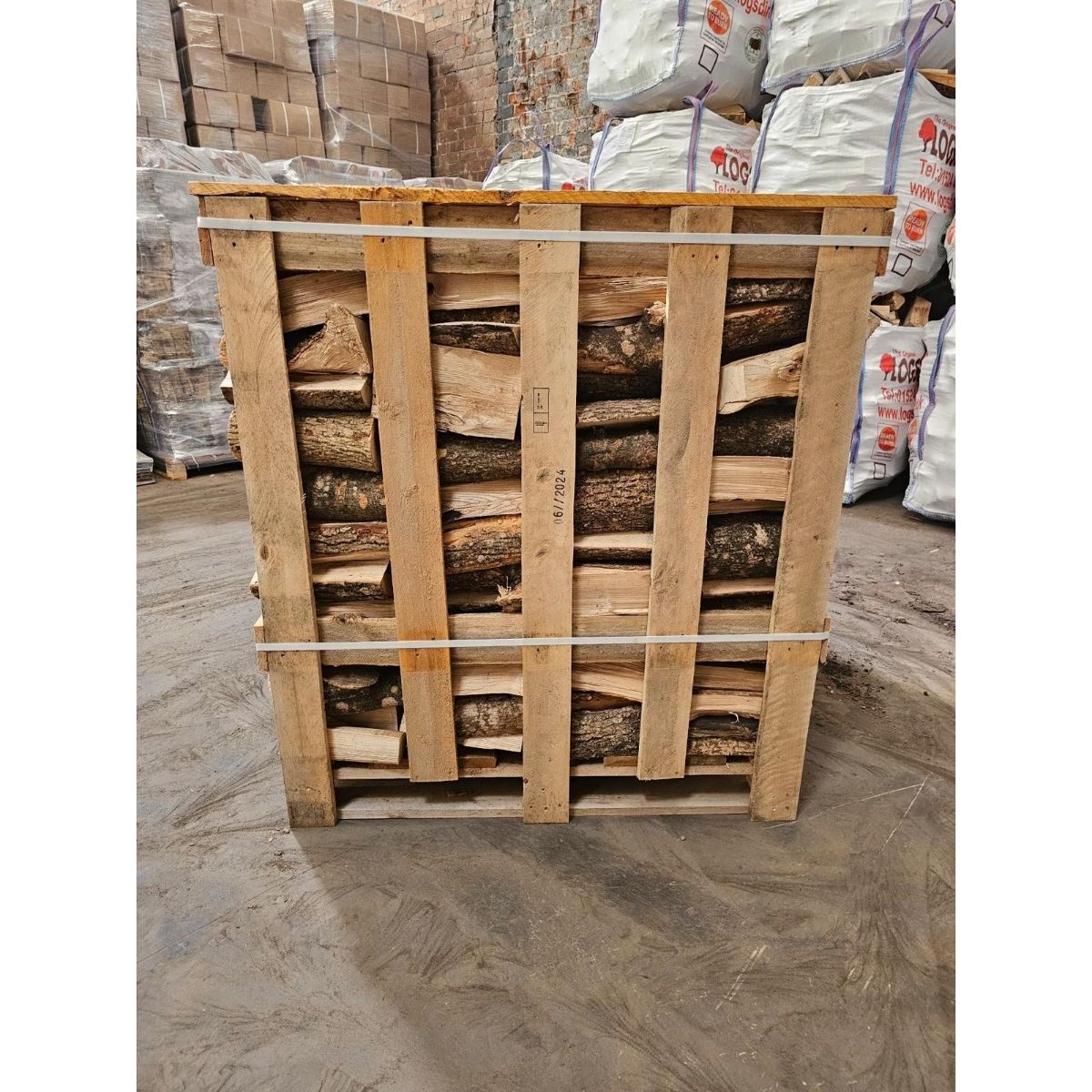 Kiln Dried Hardwood Large crate - ASH - 25cm - OutdoorPatio