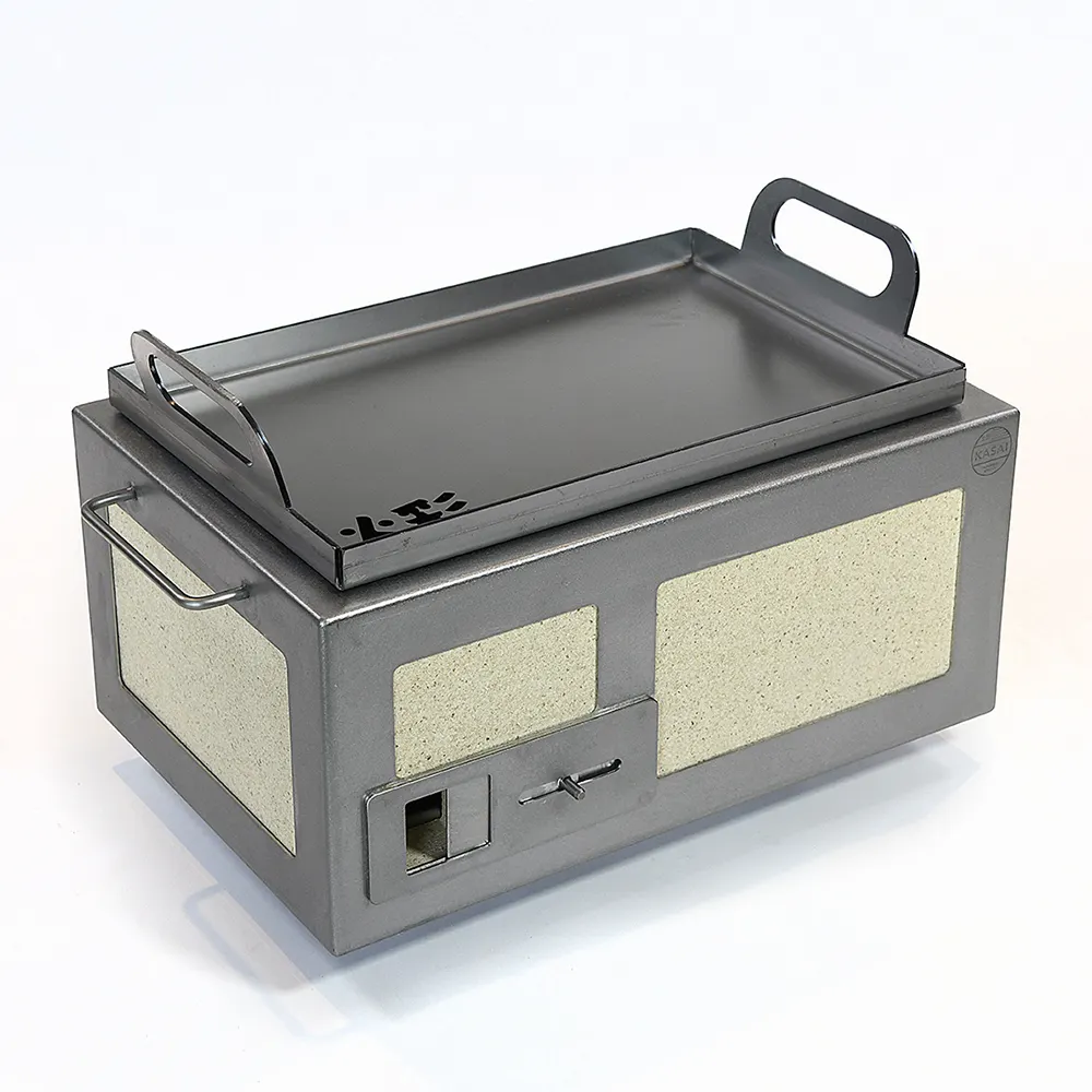 Kasai Konro Plancha Solid (for Little Kasai Grill) - Globaltic