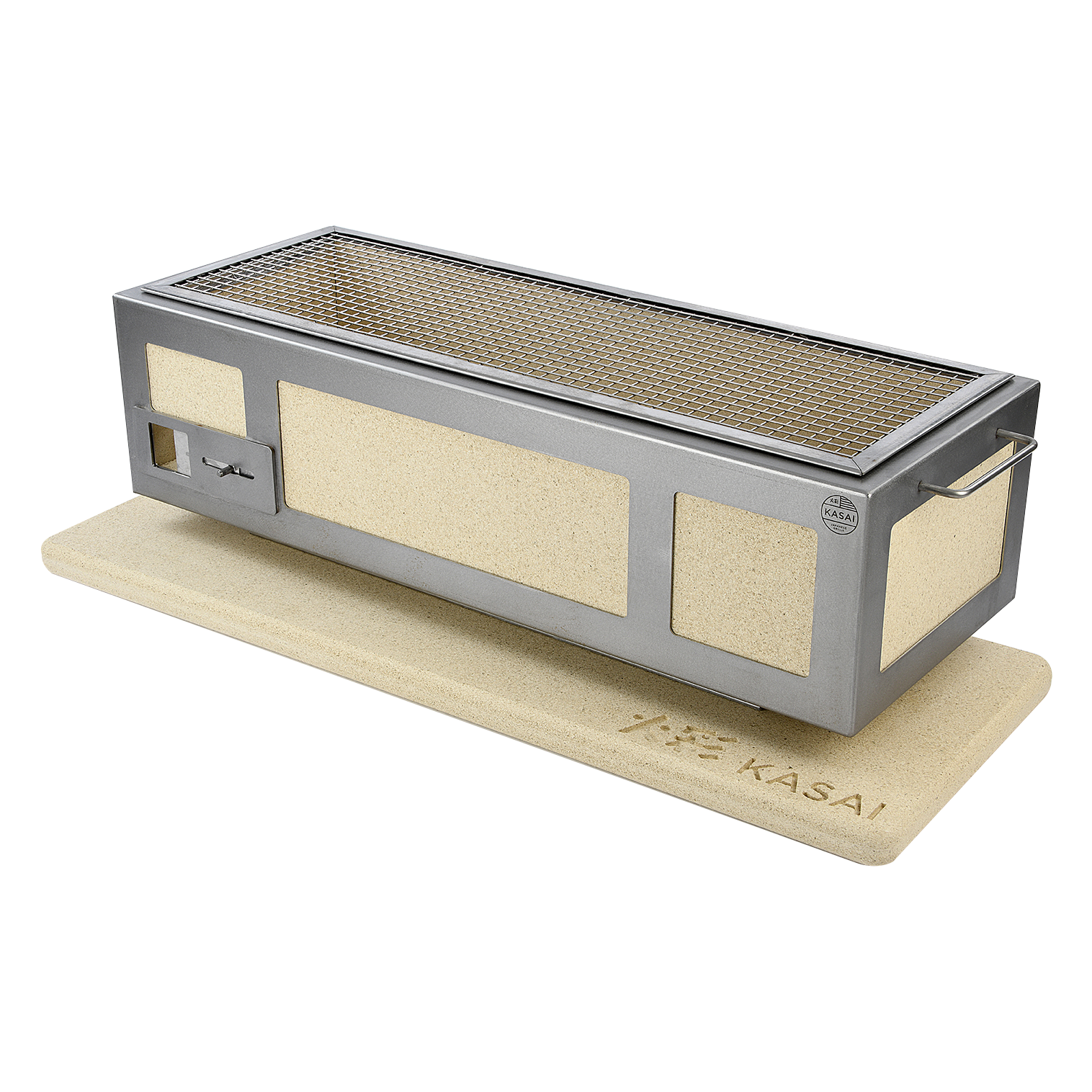 Long Kasai Konro Grill with Stainless Steel Frame - Globaltic