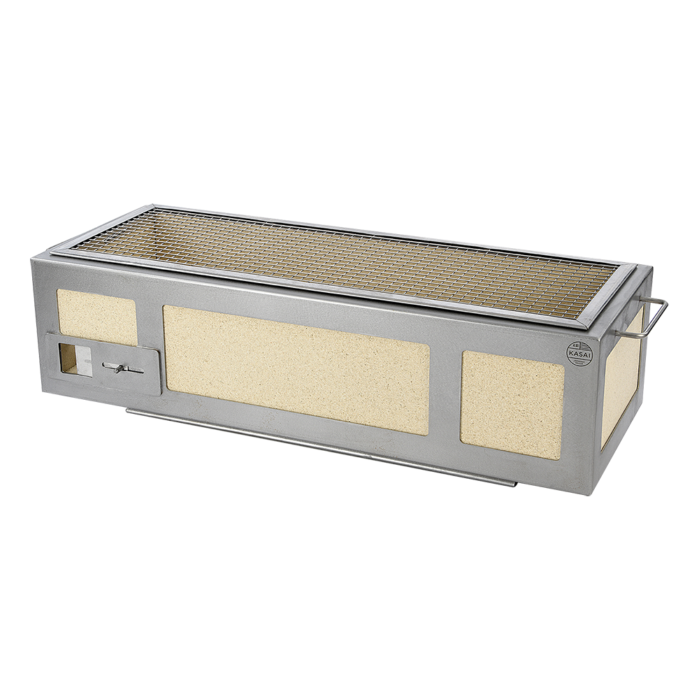 Long Kasai Konro Grill with Stainless Steel Frame - Globaltic