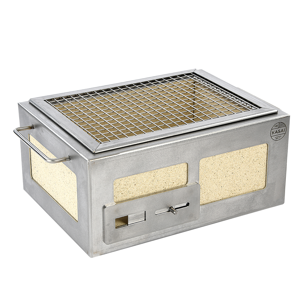 Nano Pro Kasai Konro Grill with Stainless Steel Frame - Globaltic