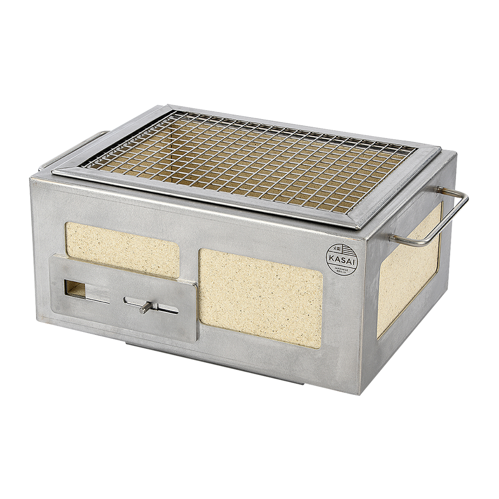 Nano Pro Kasai Konro Grill with Stainless Steel Frame - Globaltic