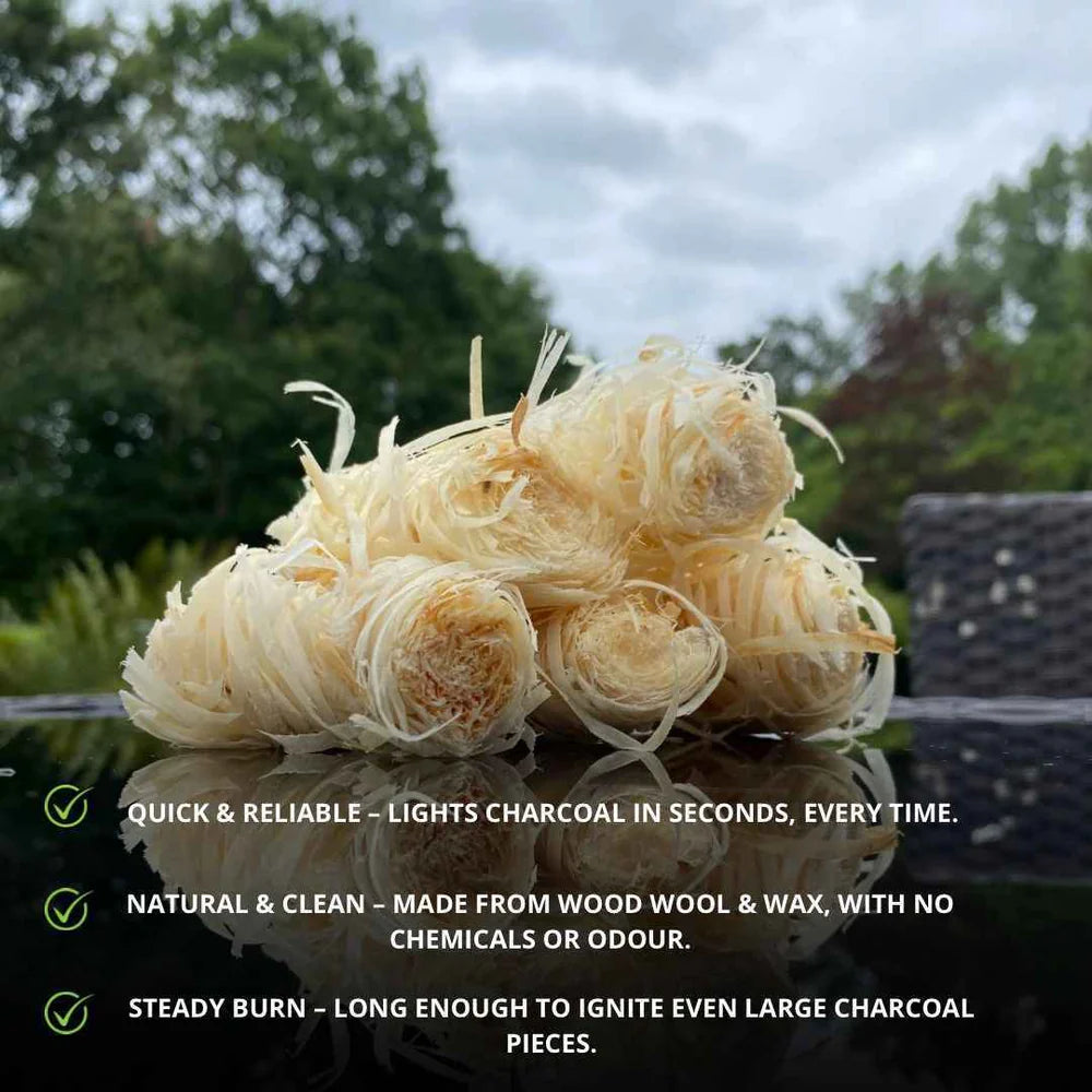 Wood firelighters 200pcs - OutdoorPatio