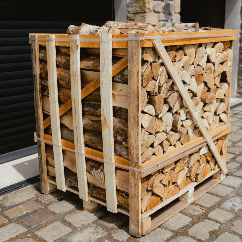 Kiln Dried Hardwood Large Crate-25cm-Birch