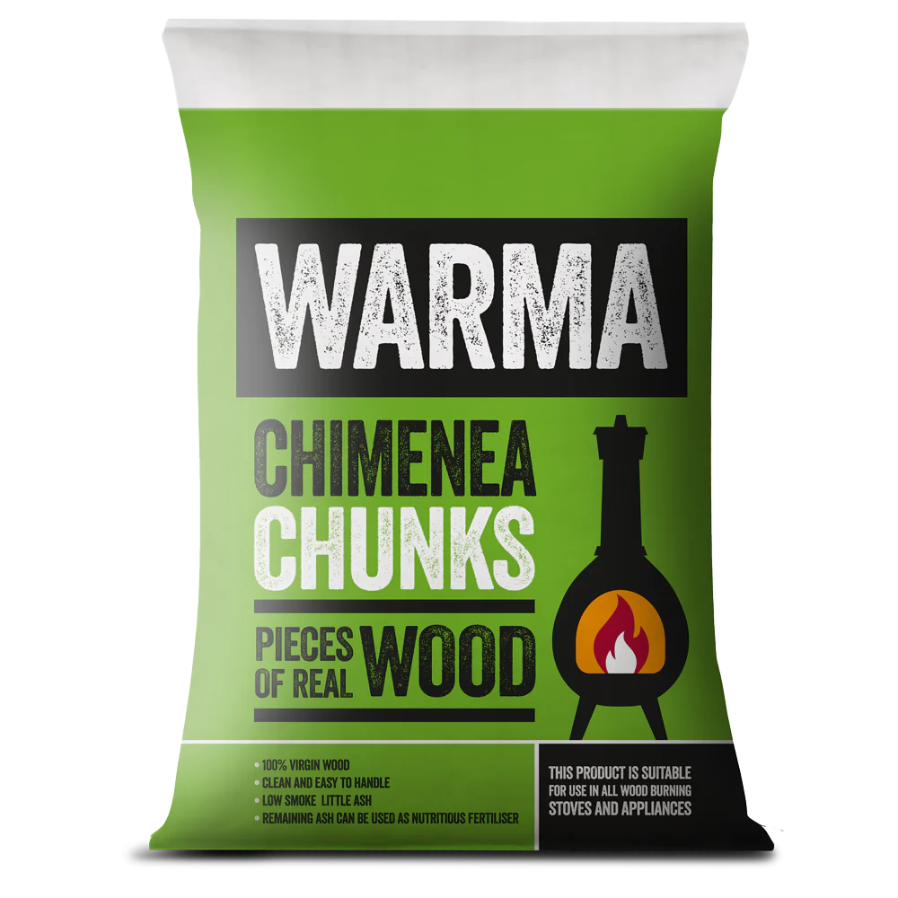 Wood for Chimenea Fire Pits 2 pcs. - Globaltic