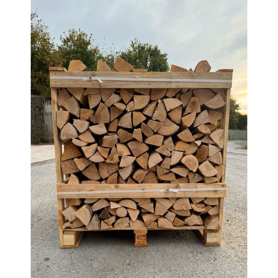 Kiln Dried Hardwood Large crate - ASH - 25cm - OutdoorPatio